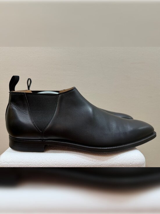 Crockett & Jones Deene Chelsea - Black Calfskin (Men’s UK 9E/ US 10D) main image 8